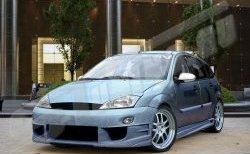 Пороги накладки ST1 Ford Focus 1 седан дорестайлинг (1998-2002)