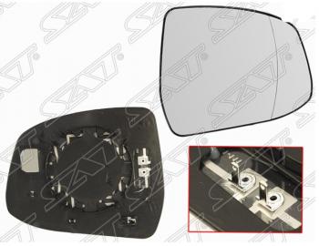 Правое полотно зеркала SAT (асферическое, с обогревом) Ford Focus ( 2,  3) - Mondeo