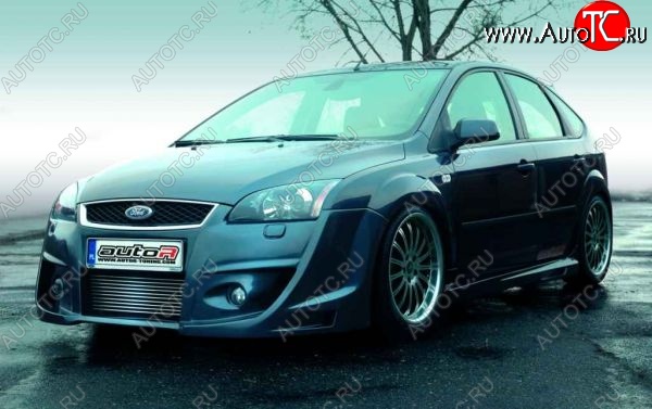 29 899 р. Передний бампер Auto-R Ford Focus 2  седан дорестайлинг (2004-2008)  с доставкой в г. Владивосток