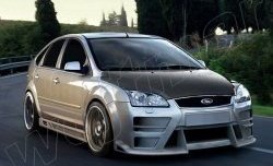 Передний бампер EVO 1 Ford Focus 2  седан дорестайлинг (2004-2008)