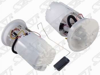 Насос топливный (в сборе) SAT (2,0) Ford Focus ( 2,  3) (2004-2019) универсал дорестайлинг, хэтчбэк дорестайлинг, седан дорестайлинг, седан рестайлинг, хэтчбэк рестайлинг