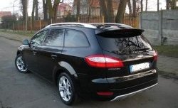 15 299 р. Накладка на задний бампер Titanium Ford Mondeo Mk4,BD дорестайлинг, седан (2007-2010)  с доставкой в г. Владивосток. Увеличить фотографию 2