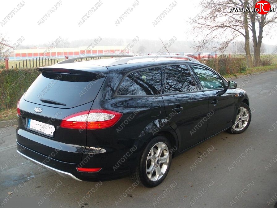 15 299 р. Накладка на задний бампер Titanium Ford Mondeo Mk4,BD дорестайлинг, седан (2007-2010)  с доставкой в г. Владивосток