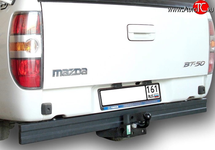 10 899 р. Фаркоп Лидер Плюс  Ford Ranger (2006-2009), Mazda BT-50 (2006-2011) (Без электропакета)  с доставкой в г. Владивосток