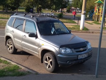 4 089 р. Экспедиционный багажник Лидер Chevrolet Niva 2123 рестайлинг (2009-2020)  с доставкой в г. Владивосток. Увеличить фотографию 7