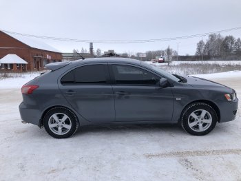 5 399 р. Верхний спойлер Sport 5D (хетчбек) Mitsubishi Lancer 10 хэтчбэк дорестайлинг (2007-2010) (Неокрашенный)  с доставкой в г. Владивосток. Увеличить фотографию 4