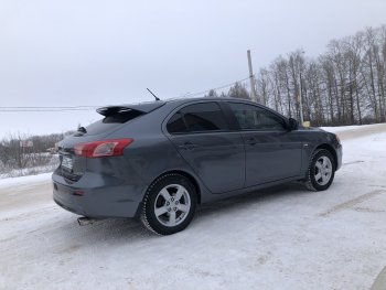 5 399 р. Верхний спойлер Sport 5D (хетчбек) Mitsubishi Lancer 10 хэтчбэк дорестайлинг (2007-2010) (Неокрашенный)  с доставкой в г. Владивосток. Увеличить фотографию 5