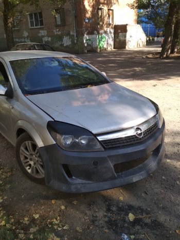 10 399 р. Передний бампер DM-Style  Opel Astra  H GTC (2004-2011) хэтчбек 3 дв. дорестайлинг, хэтчбек 3 дв. рестайлинг (Без сетки, Неокрашенный)  с доставкой в г. Владивосток. Увеличить фотографию 8