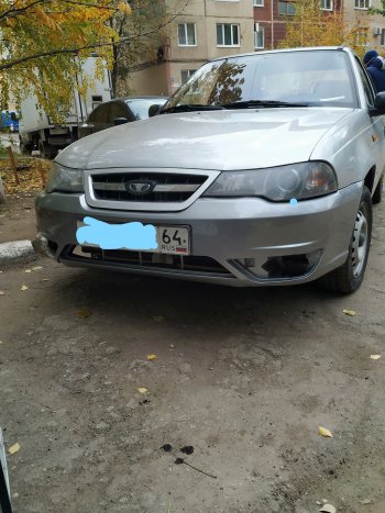 3 899 р. Передний бампер SAT  Daewoo Nexia  рестайлинг (2008-2015) (Неокрашенный)  с доставкой в г. Владивосток. Увеличить фотографию 3