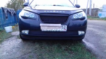 649 р. Универсальная губа (юбка) переднего бампера Cruze Style Chevrolet Cruze J305 хэтчбек дорестайлинг (2009-2012)  с доставкой в г. Владивосток. Увеличить фотографию 31