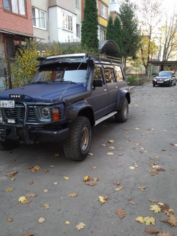 27 949 р. Расширители арок RA (комплект, 10 см)  Nissan Patrol  4 (1987-1997) Y60 (Поверхность шагрень)  с доставкой в г. Владивосток. Увеличить фотографию 8