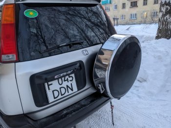 6 499 р. Бокс запасного колеса Ралекс-Тюнинг Mercedes-Benz X class W470 (2017-2020) (215/65R16, Тарелочка неокрашенная)  с доставкой в г. Владивосток. Увеличить фотографию 17