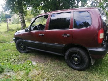 1 189 р. Пороги накладки Autodemic Chevrolet Niva 2123 дорестайлинг (2002-2008) (Текстурная поверхность)  с доставкой в г. Владивосток. Увеличить фотографию 7