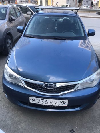 8 299 р. Передний бампер SAT  Subaru Impreza ( GE,  GH) (2007-2012) седан, хэтчбэк (Неокрашенный)  с доставкой в г. Владивосток. Увеличить фотографию 2