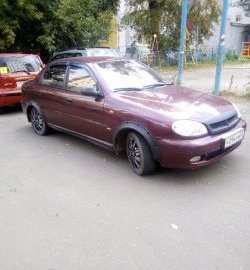 1 969 р. Комплект порогов Дельта  Chevrolet Lanos ( T100,  T150,  седан) (1997-2017), Daewoo Sense  Т100 (1997-2008), ЗАЗ Chance ( седан,  хэтчбэк) (2009-2017), ЗАЗ Sens ( седан,  хэтчбэк) (2007-2017) (Неокрашенные)  с доставкой в г. Владивосток. Увеличить фотографию 5