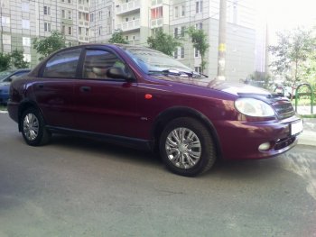 1 969 р. Комплект порогов Дельта  Chevrolet Lanos ( T100,  T150,  седан) (1997-2017), Daewoo Sense  Т100 (1997-2008), ЗАЗ Chance ( седан,  хэтчбэк) (2009-2017), ЗАЗ Sens ( седан,  хэтчбэк) (2007-2017) (Неокрашенные)  с доставкой в г. Владивосток. Увеличить фотографию 7