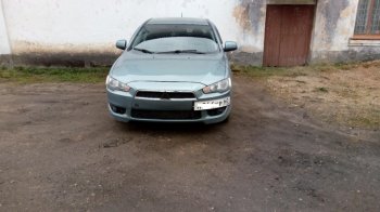 929 р. Подиум гос. номера EVO №1  Mitsubishi Lancer  10 (2007-2017) седан дорестайлинг, хэтчбэк дорестайлинг, седан рестайлинг, хэтчбек 5 дв рестайлинг (Гладкий пластик)  с доставкой в г. Владивосток. Увеличить фотографию 6