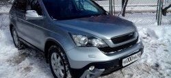 1 299 р. Реснички Sport на фары  Honda CR-V  RE1,RE2,RE3,RE4,RE5,RE7 (2007-2010) дорестайлинг (Неокрашенные)  с доставкой в г. Владивосток. Увеличить фотографию 2