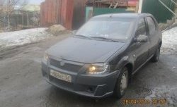 4 249 р. Передний бампер Классик 2 Renault Logan 1 дорестайлинг (2004-2010) (Неокрашенный)  с доставкой в г. Владивосток. Увеличить фотографию 5