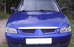 1 059 р. Реснички Lancer Style Лада Приора 2170 седан дорестайлинг (2007-2014) (Неокрашенные)  с доставкой в г. Владивосток. Увеличить фотографию 3