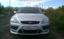 2 899 р. Накладка переднего бампера Sport Style Ford Focus 2 хэтчбэк 3 дв. дорестайлинг (2004-2007) (Неокрашенная)  с доставкой в г. Владивосток. Увеличить фотографию 4