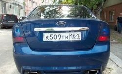 17 999 р. Задний бампер M-VRS Ford Focus 2 седан рестайлинг (2007-2011) (Неокрашенный)  с доставкой в г. Владивосток. Увеличить фотографию 4