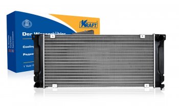 Радиатор двигателя KRAFT (дв. Cummins ISF 2.8S, Евро-4) ГАЗ ГАЗель (3302,  2705,  3221,  3221,Бизнес,  2705,Бизнес,  3302,Бизнес), ГАЗель Next (A21,A22, С41, С42,  A21,A22, С41, С42, Фермер,  A60,A63, A64,  A62,А65,  A31,A32, C45, C46), ГАЗель NEXT Citiline (А68), ГАЗель NN (129,220,200)