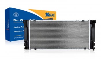 Радиатор двигателя KRAFT (дв. Cummins ISF 2.8S, Евро-4, технология NOC) ГАЗ ГАЗель (3302,  2705,  3221,  3221,Бизнес,  2705,Бизнес,  3302,Бизнес), ГАЗель Next (A21,A22, С41, С42,  A21,A22, С41, С42, Фермер,  A60,A63, A64,  A62,А65,  A31,A32, C45, C46)