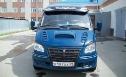 3 519 р. Пластиковый капот Super-Sport  ГАЗ Баргузин  2217 автобус - Соболь ( 2217 автобус,  2752,  2310,  2217 Бизнес автобус,  2752,Бизнес,  2310,Бизнес) (Неокрашенный)  с доставкой в г. Владивосток. Увеличить фотографию 2