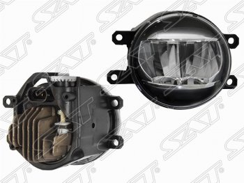 Правая противотуманная фара SAT (LED) Toyota Land Cruiser 200 2-ой рестайлинг (2015-2021)