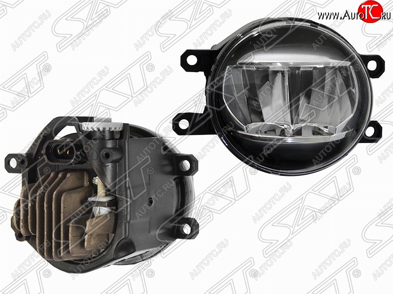 1 769 р. Правая противотуманная фара SAT (LED) Lexus CT200h A10 дорестайлинг (2011-2013)  с доставкой в г. Владивосток