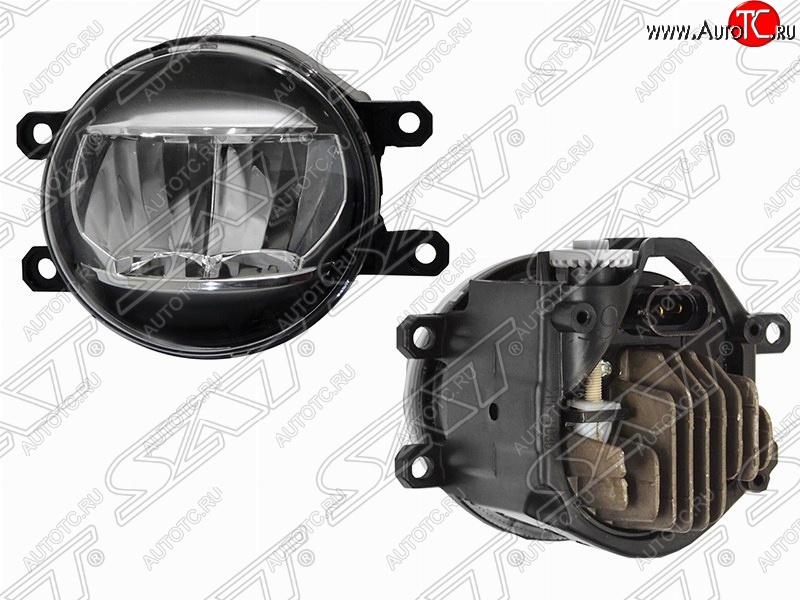 1 769 р. Левая противотуманная фара SAT (LED) Toyota Land Cruiser Prado J150 дорестайлинг (2009-2013)  с доставкой в г. Владивосток