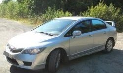 1 649 р. Реснички на фары CT Honda Civic FD седан дорестайлинг (2005-2008) (Неокрашенные)  с доставкой в г. Владивосток. Увеличить фотографию 3