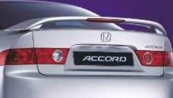 5 499 р. Спойлер CT Honda Accord 7 CL седан дорестайлинг (2002-2005) (Неокрашенный)  с доставкой в г. Владивосток. Увеличить фотографию 2