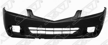 Передний бампер SAT (Тайвань) Honda Accord ( 7 CL,  7 CM) (2002-2006) седан дорестайлинг, универсал дорестайлинг