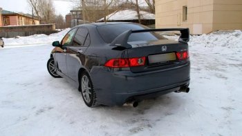 6 799 р. Спойлер Mugen  Honda Accord  CL (2002-2008) седан дорестайлинг, седан рестайлинг (Неокрашенные)  с доставкой в г. Владивосток. Увеличить фотографию 2