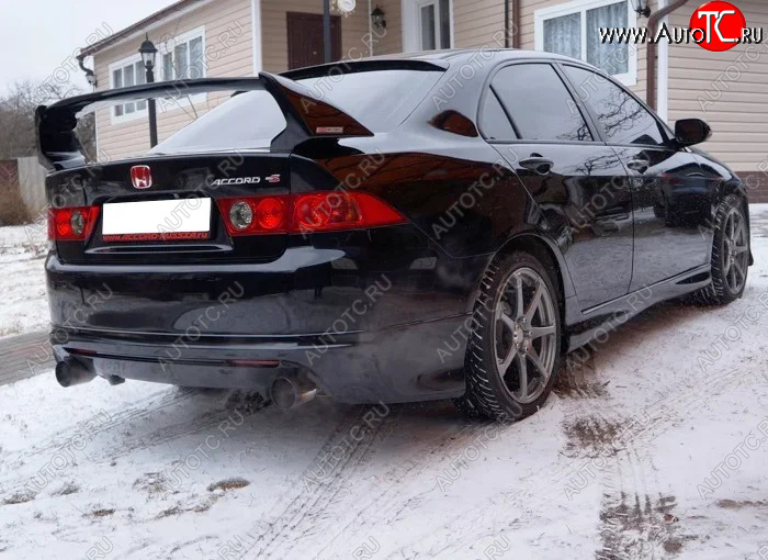 6 799 р. Спойлер Mugen  Honda Accord  CL (2002-2008) седан дорестайлинг, седан рестайлинг (Неокрашенные)  с доставкой в г. Владивосток