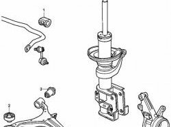 1 369 р. Полиуретановый сайлентблок нижнего рычага передней подвески (задний) Точка Опоры Honda Civic ES седан дорестайлинг (2000-2003)  с доставкой в г. Владивосток. Увеличить фотографию 2