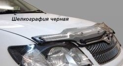 1 459 р. Защита фар CA-Plastik Honda CR-V RE1,RE2,RE3,RE4,RE5,RE7 дорестайлинг (2007-2010) (Цвет: прозрачный)  с доставкой в г. Владивосток. Увеличить фотографию 5