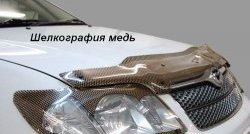 1 459 р. Защита фар CA-Plastik Honda CR-V RE1,RE2,RE3,RE4,RE5,RE7 дорестайлинг (2007-2010) (Цвет: прозрачный)  с доставкой в г. Владивосток. Увеличить фотографию 7