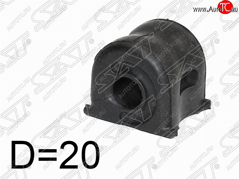 214 р. Левая резиновая втулка переднего стабилизатора SAT (D=20) Honda CR-V RE1,RE2,RE3,RE4,RE5,RE7 дорестайлинг (2007-2010)  с доставкой в г. Владивосток