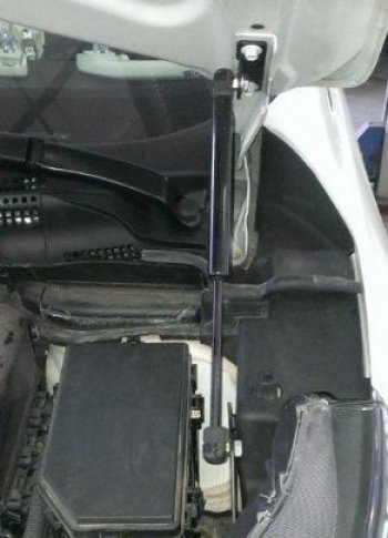 4 199 р. Упоры капота Pomogator Honda CR-V RM1,RM3,RM4 дорестайлинг (2012-2015)  с доставкой в г. Владивосток. Увеличить фотографию 2