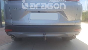 68 599 р. Фаркоп Aragon.(шар V) Honda CR-V RM1,RM3,RM4 дорестайлинг (2012-2015)  с доставкой в г. Владивосток. Увеличить фотографию 2