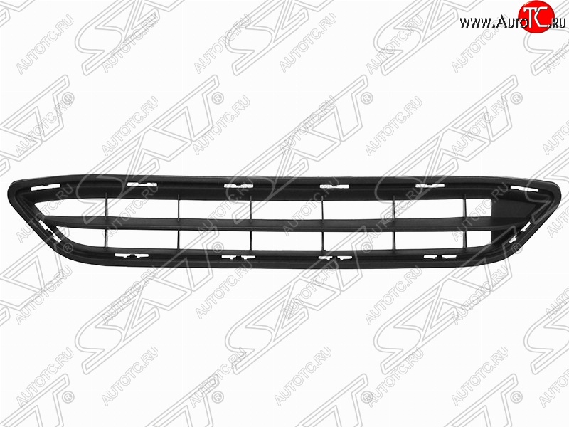 1 459 р. Решетка в передний бампер SAT (центральная)  Honda CR-V  RM1,RM3,RM4 (2014-2018) рестайлинг  с доставкой в г. Владивосток