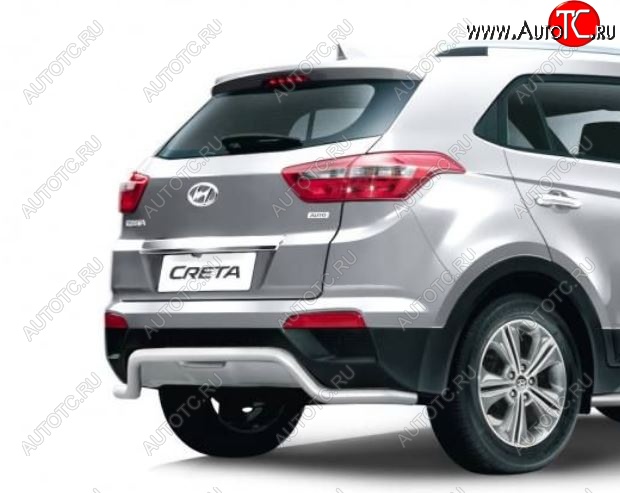 17 999 р. Защита заднего бампера Petroil Tuning Hyundai Creta GS дорестайлинг (2015-2019)  с доставкой в г. Владивосток