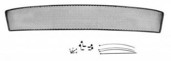 3 499 р. Сетка на бампер внешняя Arbori Hyundai Creta GS рестайлинг (2019-2021) (Черная 10 мм)  с доставкой в г. Владивосток. Увеличить фотографию 1