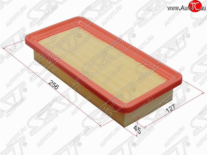 319 р. Фильтр воздушный двигателя SAT (1.3, 1.4)  Hyundai Getz  TB (2002-2005) хэтчбэк 5 дв. дорестайлинг  с доставкой в г. Владивосток