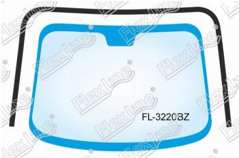 2 599 р. Молдинг лобового стекла FlexLine  Hyundai IX35  LM - Tucson  LM  с доставкой в г. Владивосток. Увеличить фотографию 1