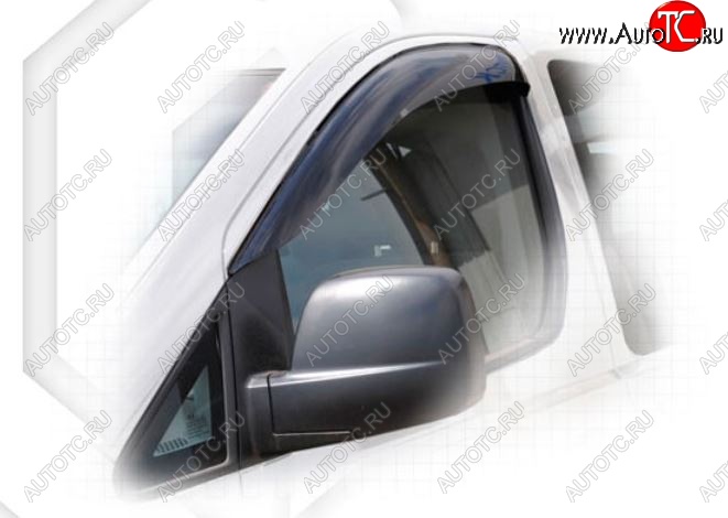 2 079 р. Дефлектора окон CA-Plastiс  Hyundai Starex/Grand Starex/H1  TQ (2014-2018) рестайлинг (Classic полупрозрачный)  с доставкой в г. Владивосток