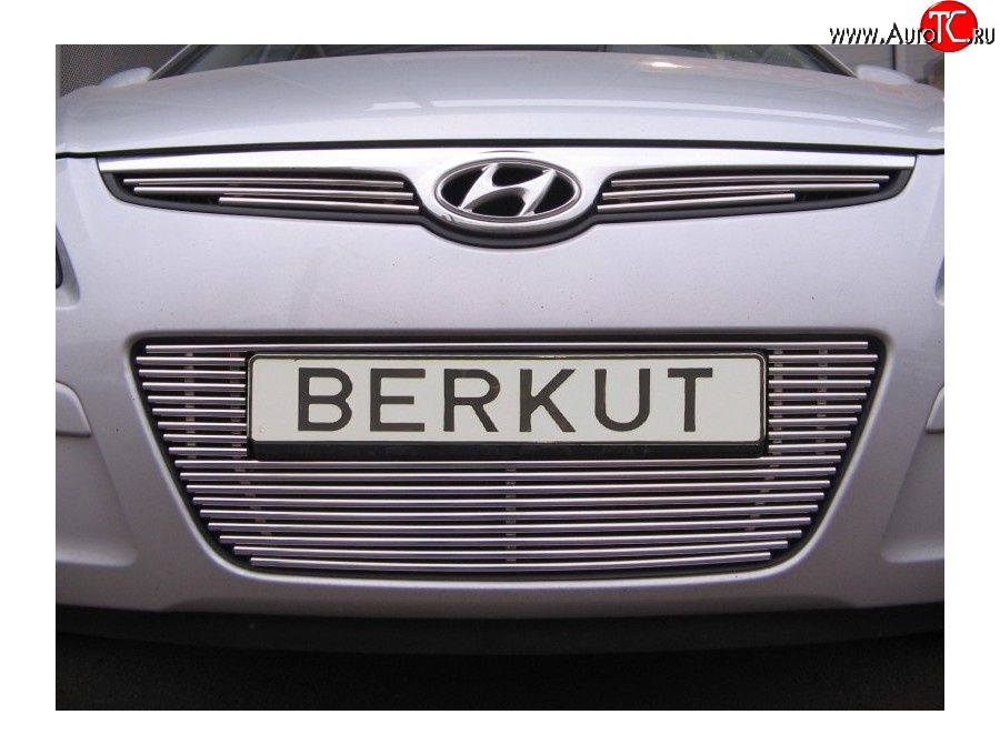 3 199 р. Декоративная вставка решетки радиатора Berkut Hyundai I30 FD универсал дорестайлинг (2007-2010)  с доставкой в г. Владивосток